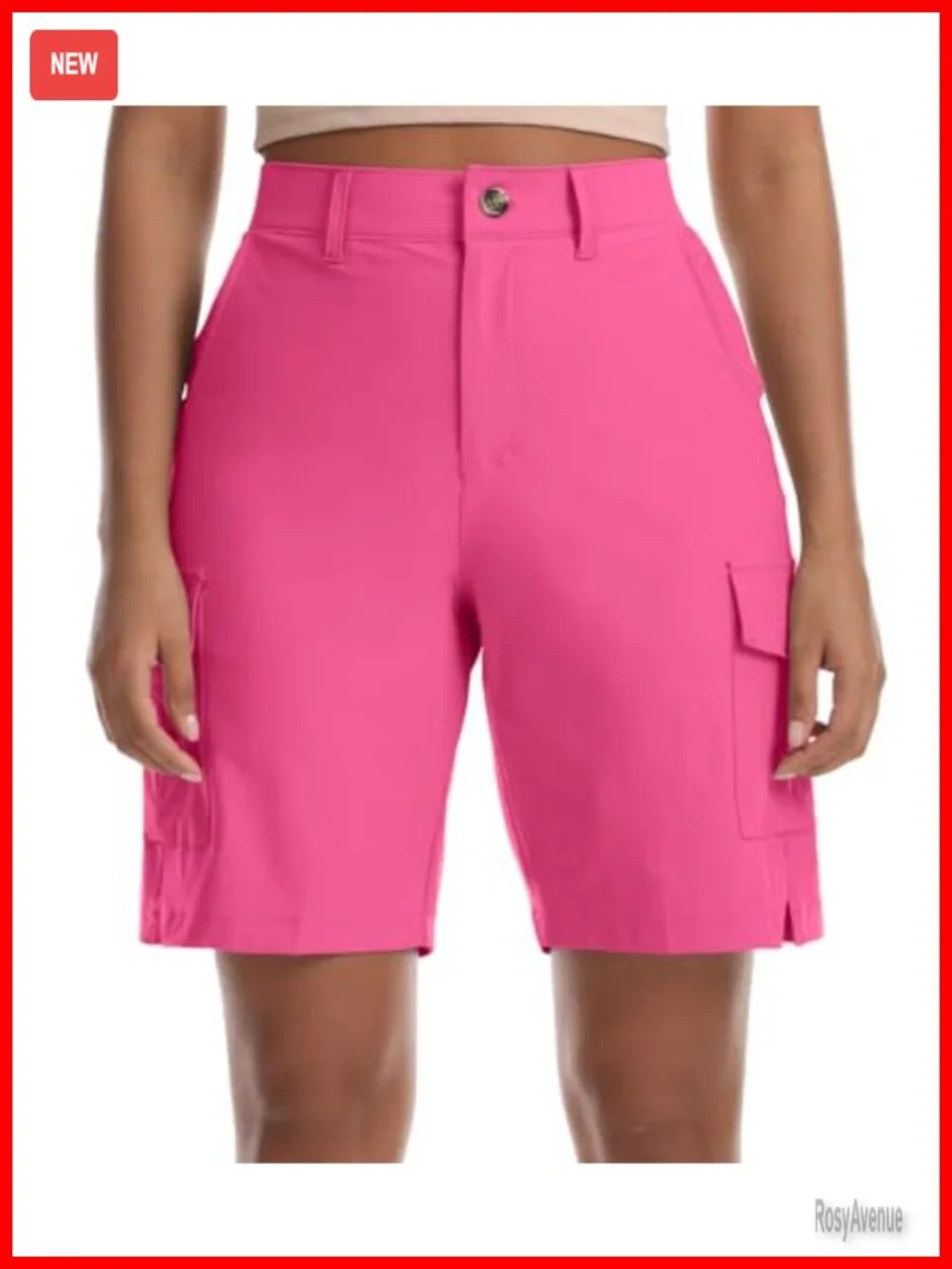 Women's Lightweight Quick Dry Cargo Hiking Shorts with Pockets